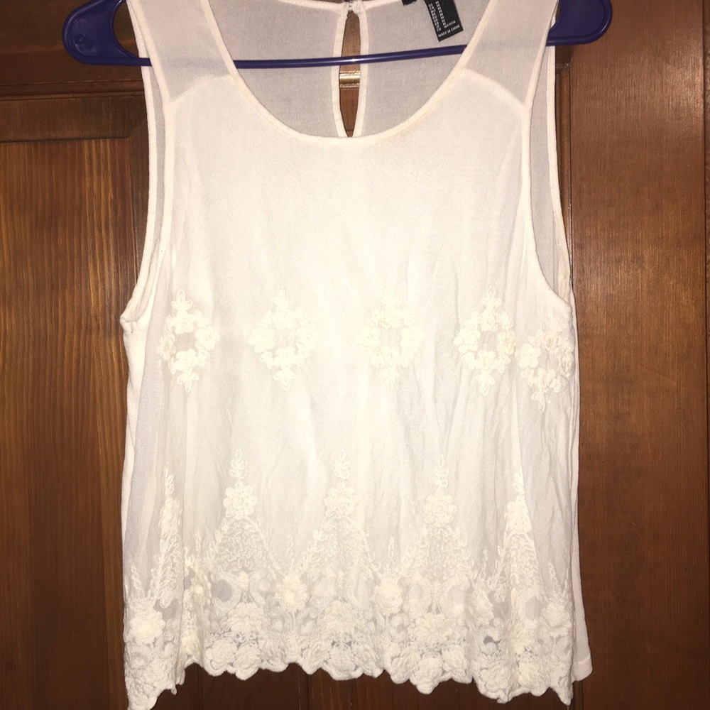 Cropped tank top from forever 21